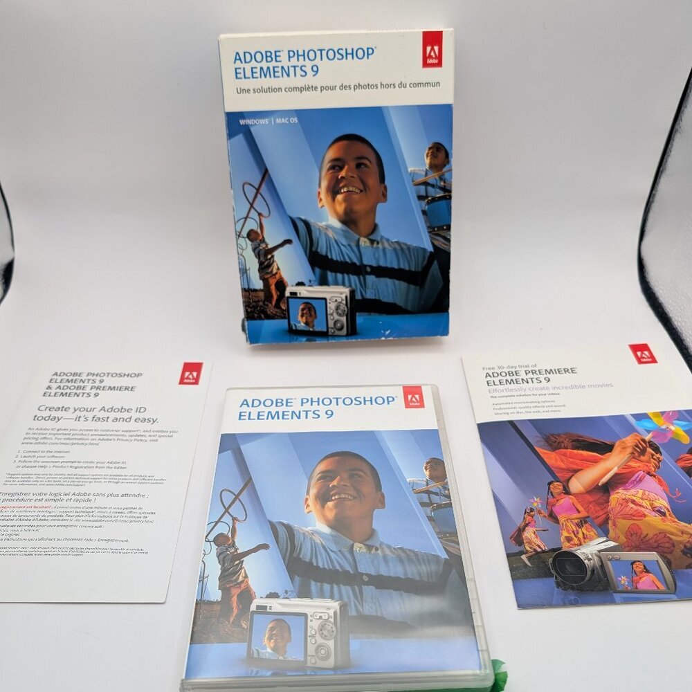 Adobe Photoshop Elements 9 for PC & MAC